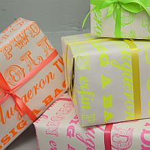 Welsh Christmas Wrapping Paper