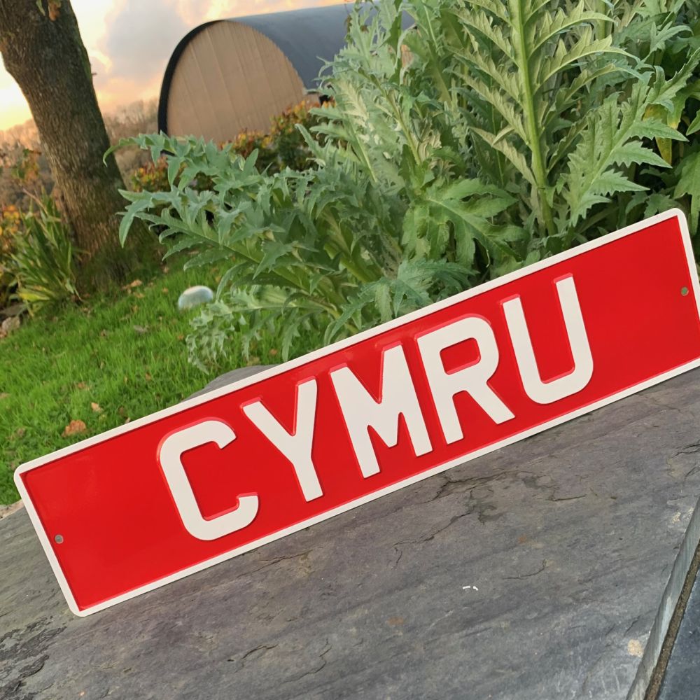 Enamel Sign ~ Cymru