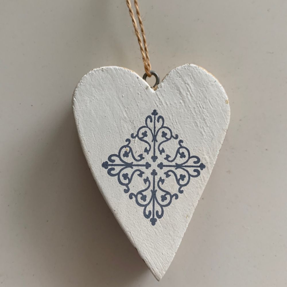Wooden Heart Decoration