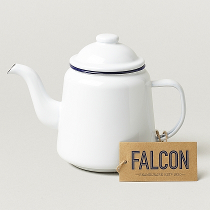 Falconware Teapot ~ White
