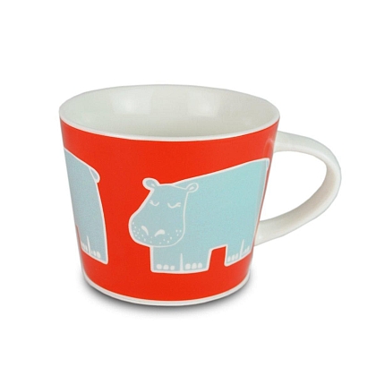 Scion Hippo Mug ~ red