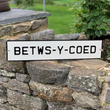 Enamel Sign ~ Betws-y-Coed