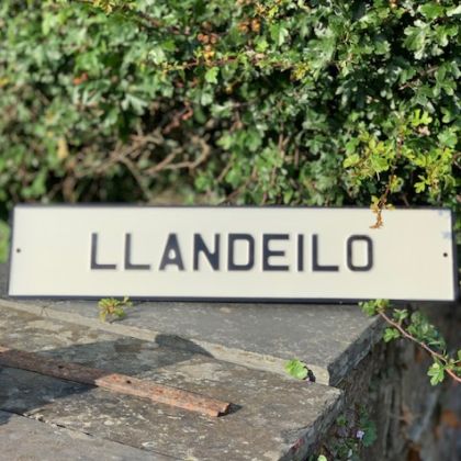 Enamel Sign ~ Llandeilo