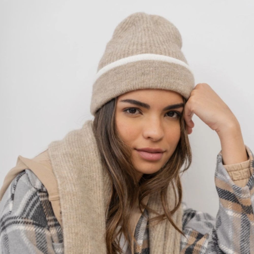 Camel Beanie 