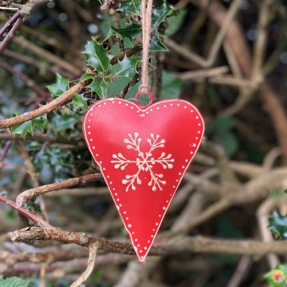 Metal Heart Decoration