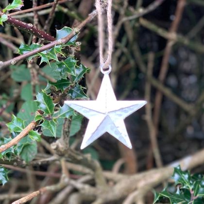 Metal Star Decoration