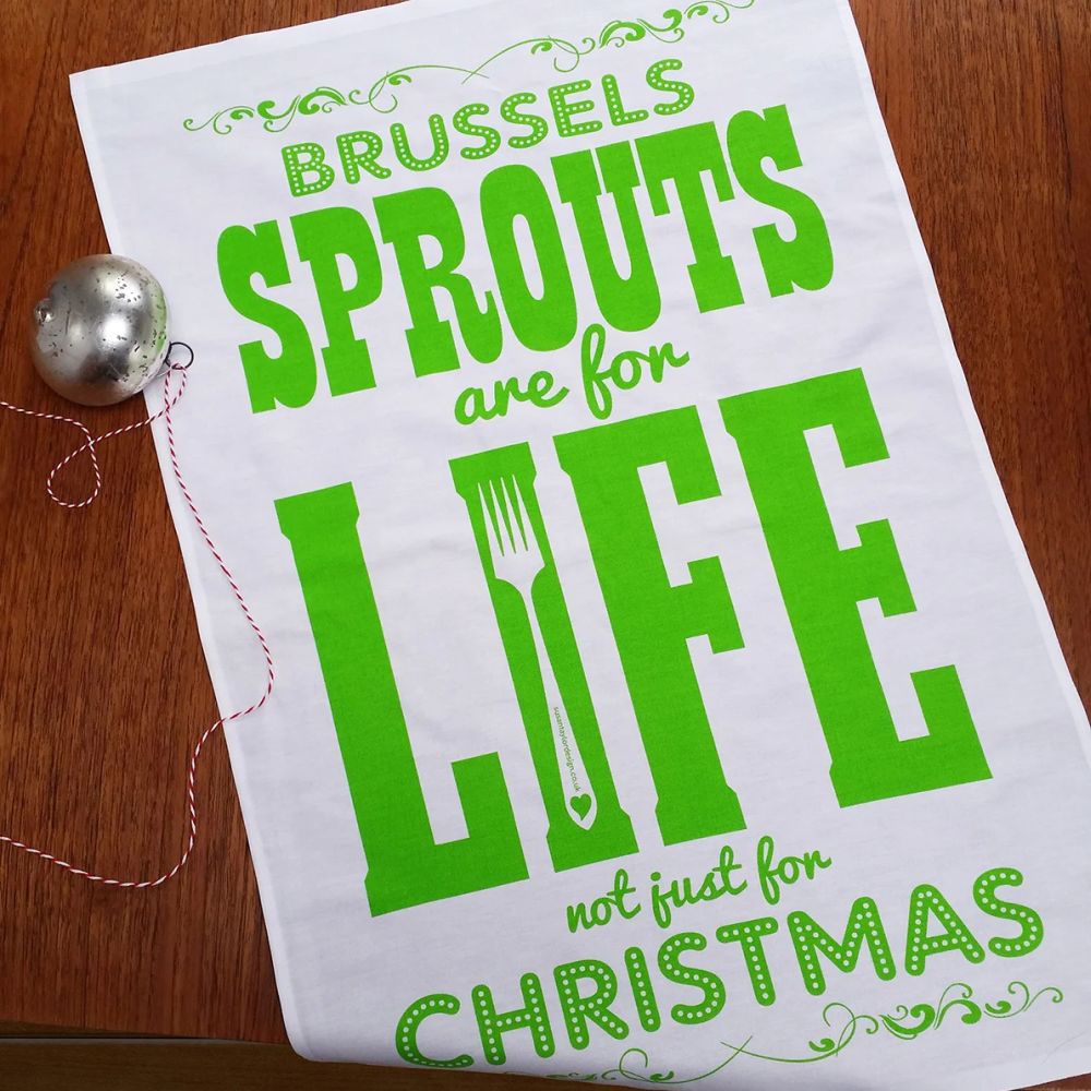 Sprouts Tea Towel