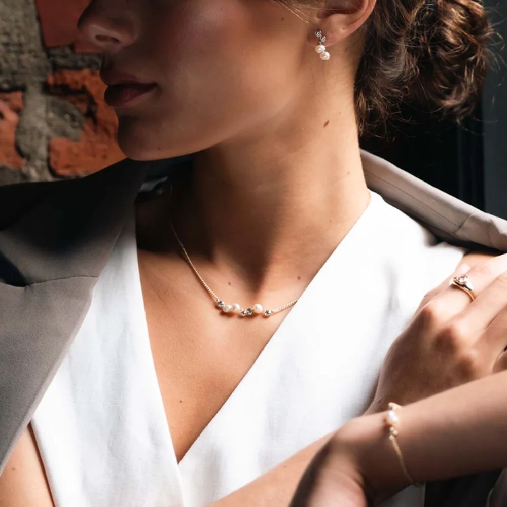 Afon Necklace ~ Gold